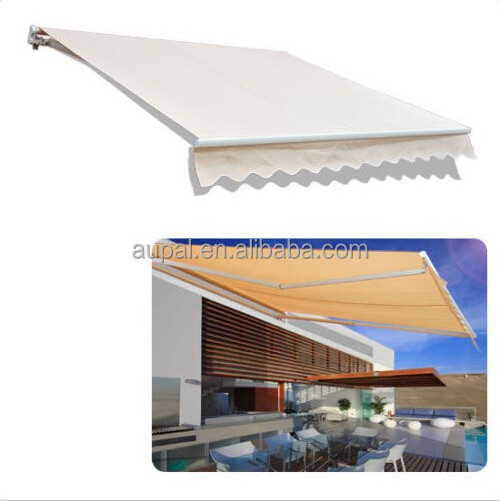 Manual 8.2'*6.6' Retractable patio deck awning outdoor sun shade canopy shelter, hot sale in Ebay,Trade assurance supplier