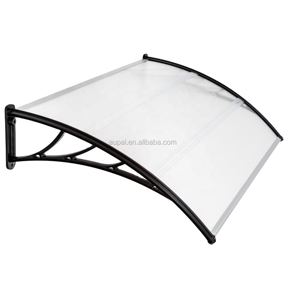 Trade Assurance, UK Outdoor Door window canopy Awning 1x5m Porch Shelter Patio Sun Rain Cover