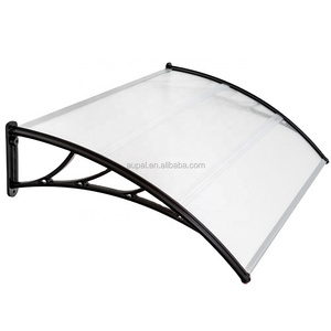 Trade Assurance, UK Outdoor Door window canopy Awning 1x5m Porch Shelter Patio Sun Rain Cover