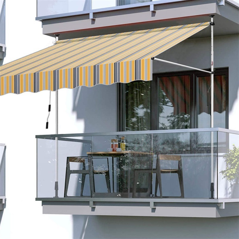 Best Selling Products Outdoor Parking Garage Canopy aluminium  Frame Materia Clamping Awning