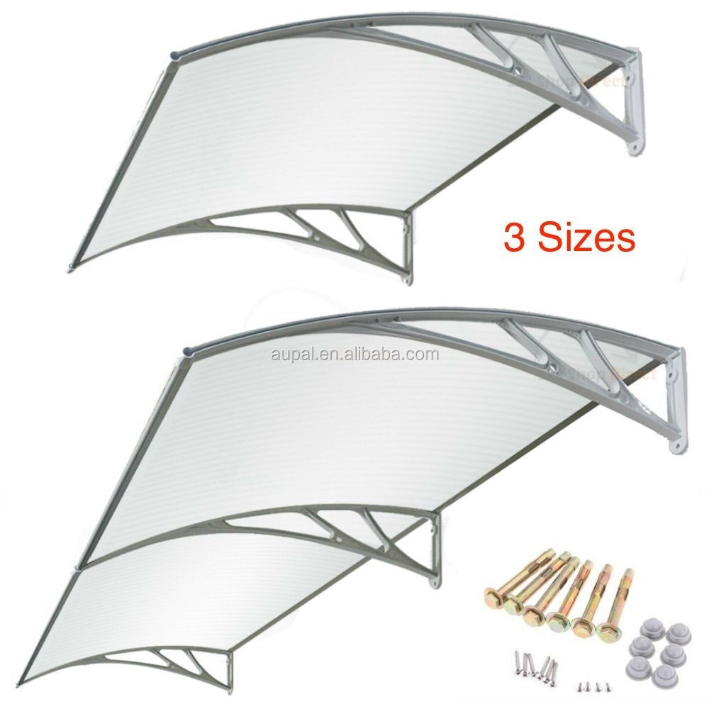 door canopy, door awning, rain shelter for front door