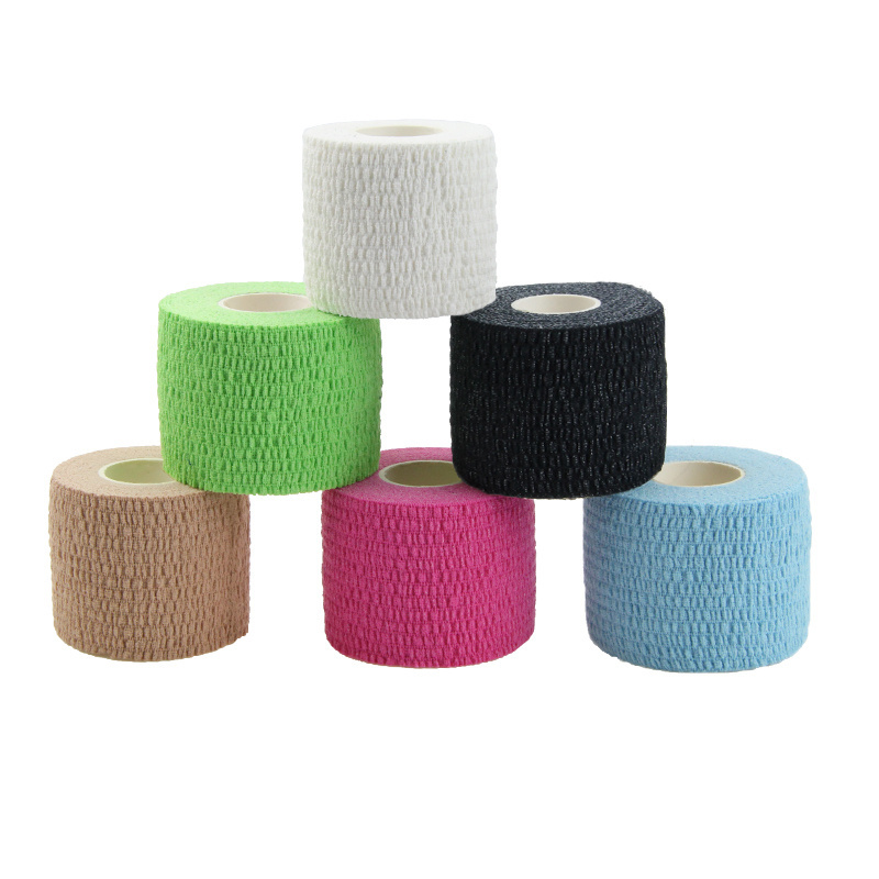 Sport Protection Weight Lifting Thumb Tape EAB Bandage Cotton Crepe Light Elastic Adhesive Bandage