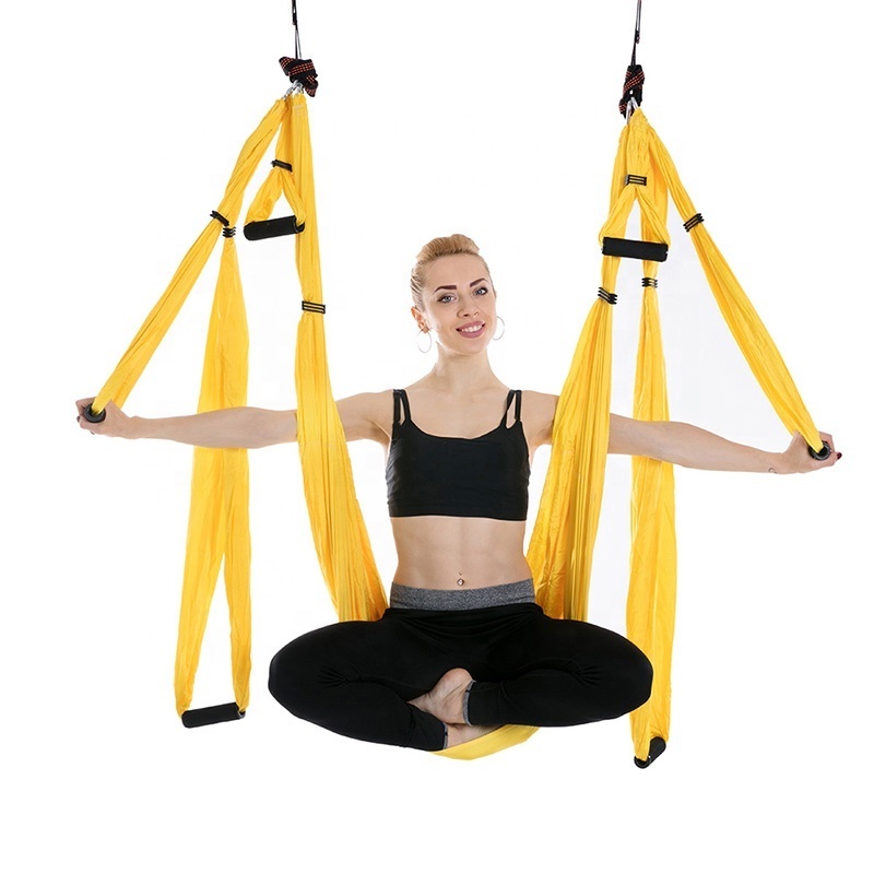 Anti Gravity Pilates Silk Yoga Swing Set Improved Yoga Inversions Aerial Yoga Hammock