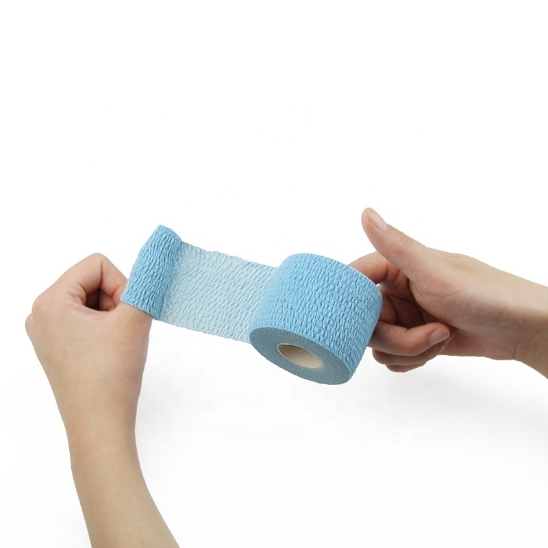 Sport Protection Weight Lifting Thumb Tape EAB Bandage Cotton Crepe Light Elastic Adhesive Bandage