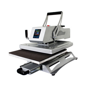 38 x 38cm Rotary Heat Press Machine, Swing-away Heat Press, Hover Silver Color Heat Press Machine HP3805