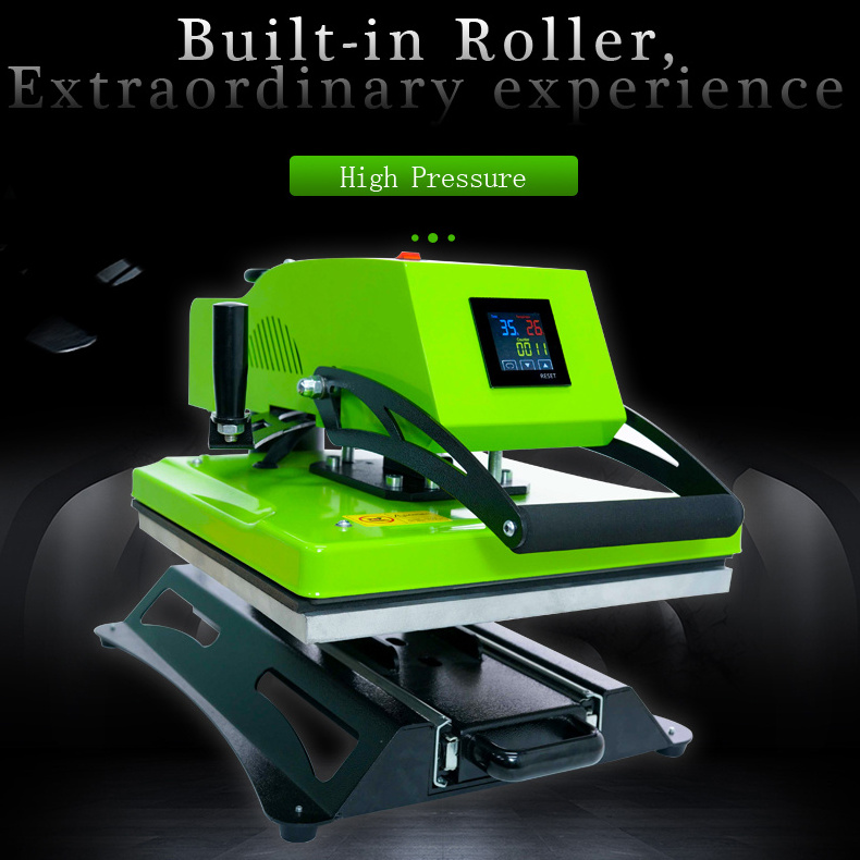 High Quality Digital T-shirt Printing 15 x 15 16 x 24 Automatic Swing Away Heat Press Machines