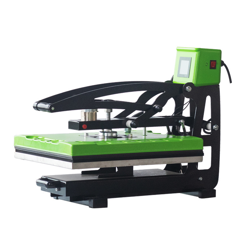 Auto Open Drawer Design Heat Press 50x40cm Vertical Heating Plate Optional Working Table Heat Press Transfer Printing Machine