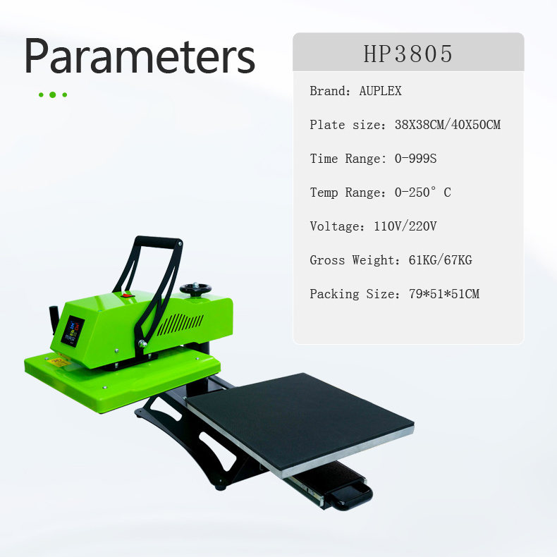 High Quality Digital T-shirt Printing 15 x 15 16 x 24 Automatic Swing Away Heat Press Machines