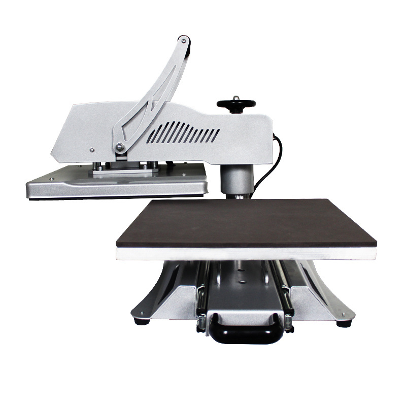 38 x 38cm Rotary Heat Press Machine, Swing-away Heat Press, Hover Silver Color Heat Press Machine HP3805