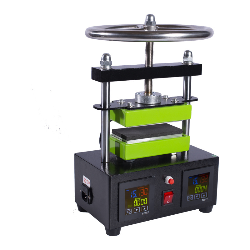 Mini Home Use Small Prensa de Heat Press Machine for Oil Extraction Transfer Press Dry Herb 4 Tons extract oil heat press