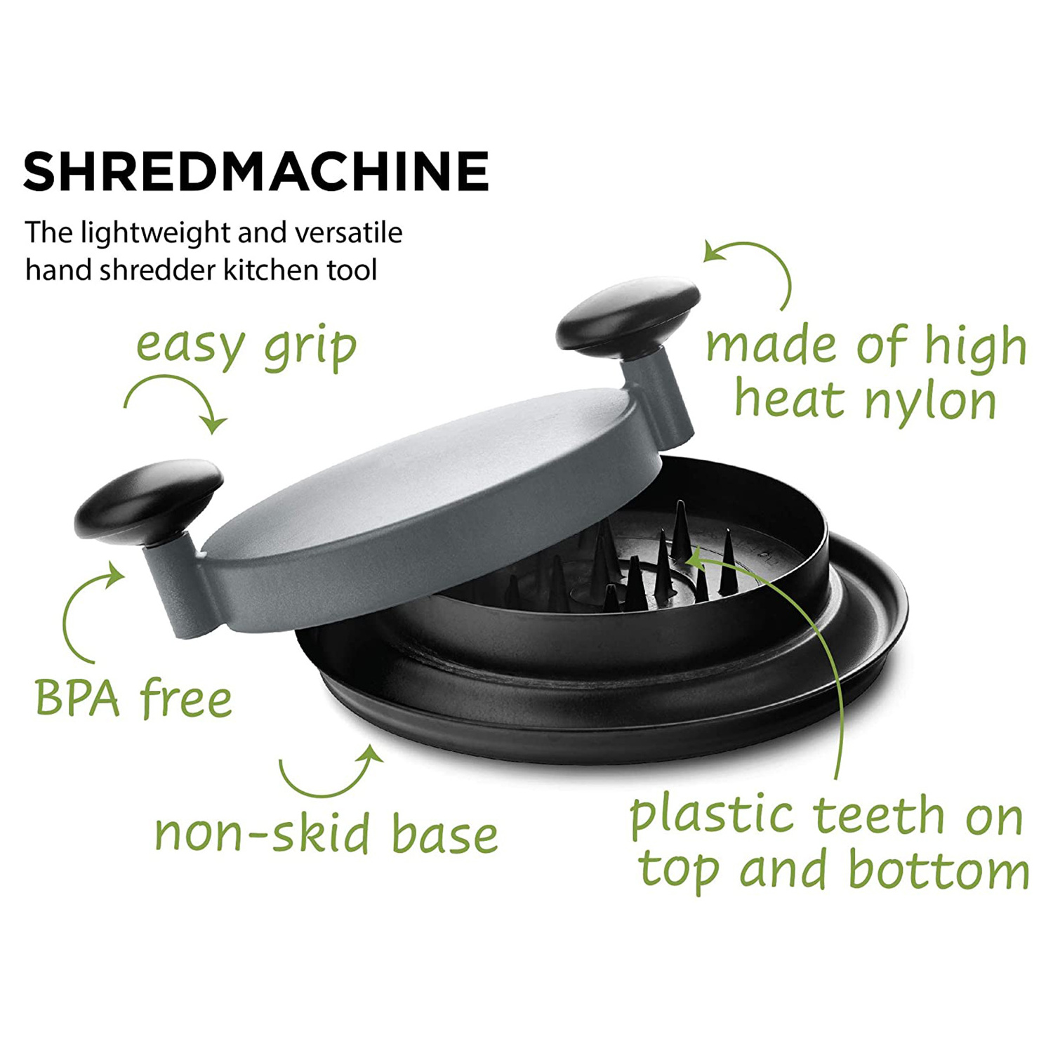 Hot Selling Reusable Pulled Shred Convenient Kitchen tools Meat chicken shredder