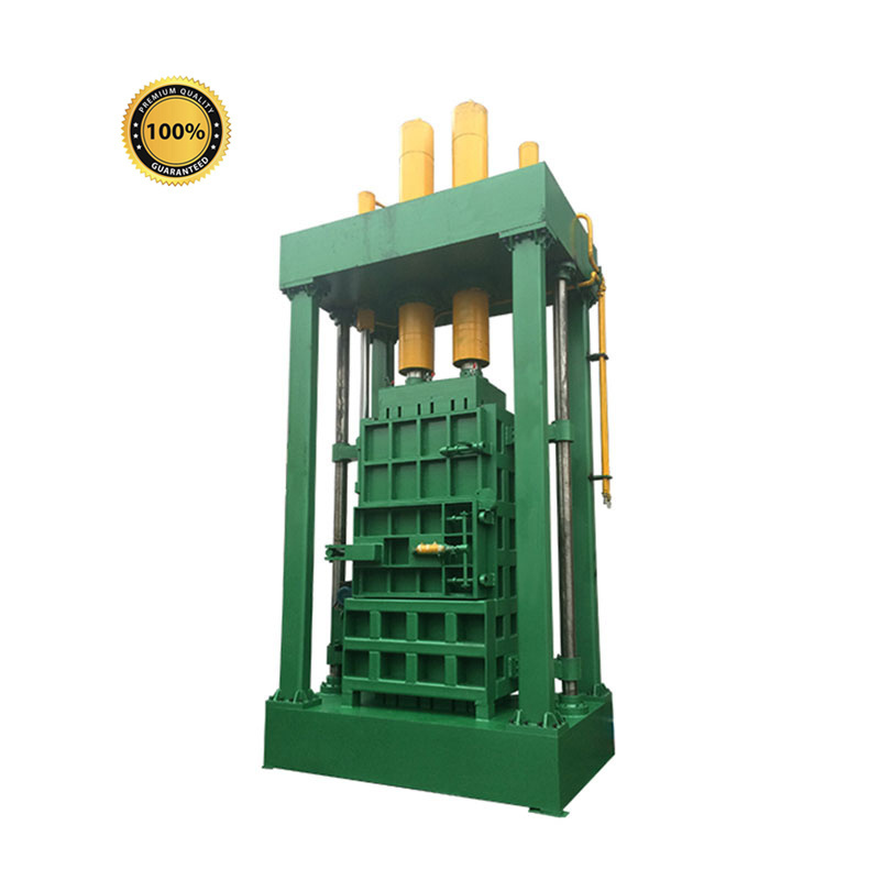 Hydraulic recycling baler machine /waste carton papers cardboard pressing baling machine