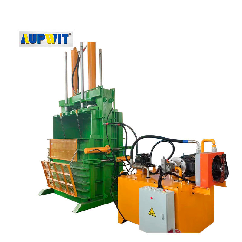 Hydraulic Used Waste Scrap Lorry Car Tyre Baler Machine