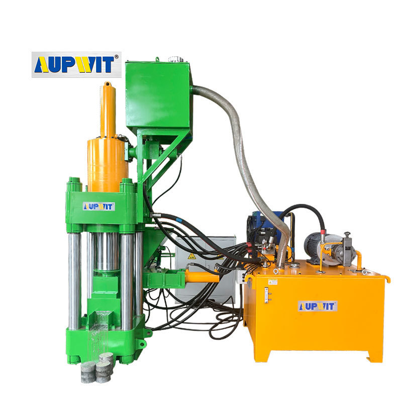 Automatic Vertical Hydraulic Industrial Metal Chips Briquette Press Machine