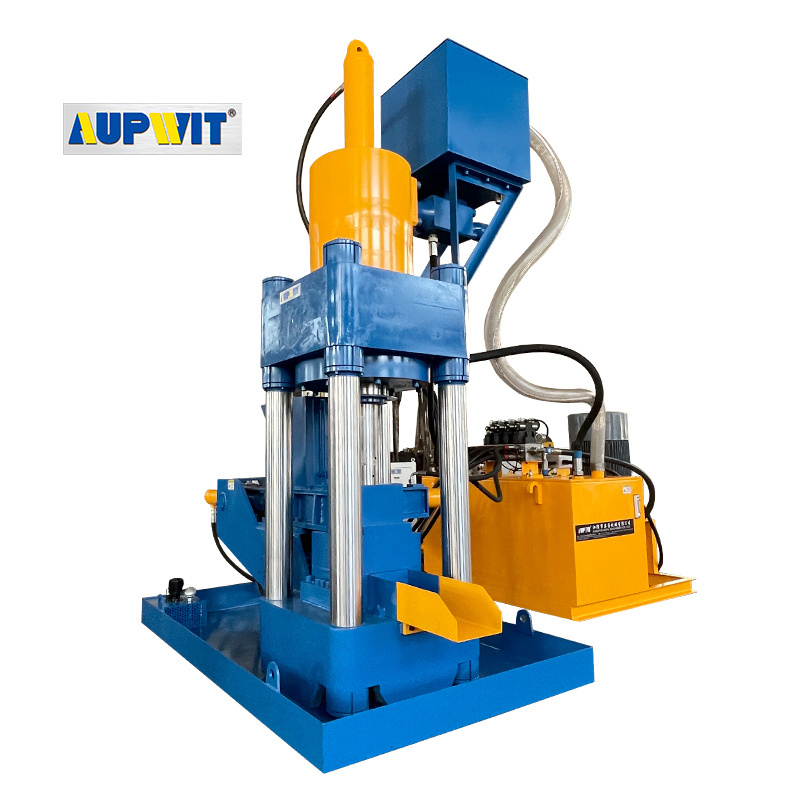 Automatic Vertical Hydraulic Industrial Metal Chips Briquette Press Machine