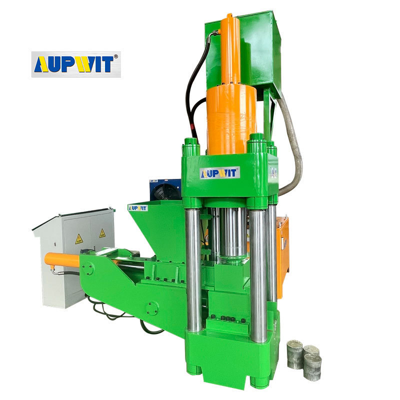 Automatic Vertical Hydraulic Industrial Metal Chips Briquette Press Machine