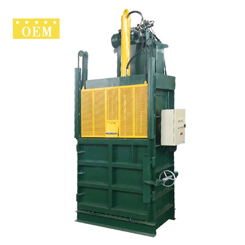 Hydraulic Vertical Plastic Scrap Baler /pet Bottle Baling Machine