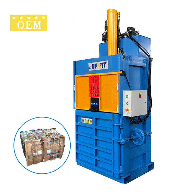 Hydraulic Vertical Plastic Scrap Baler /pet Bottle Baling Machine