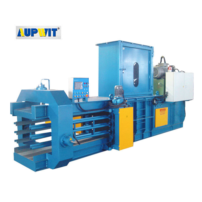 Fully automatic 25kg 50kg 100kg horizontal baler bailing baling machine gras