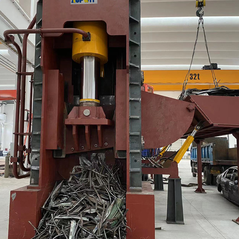 Hydraulic Used Scrap Metal 500t Shear Baler 1000t 1500t