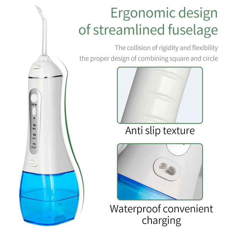 Portable dental water flosser oral irrigator