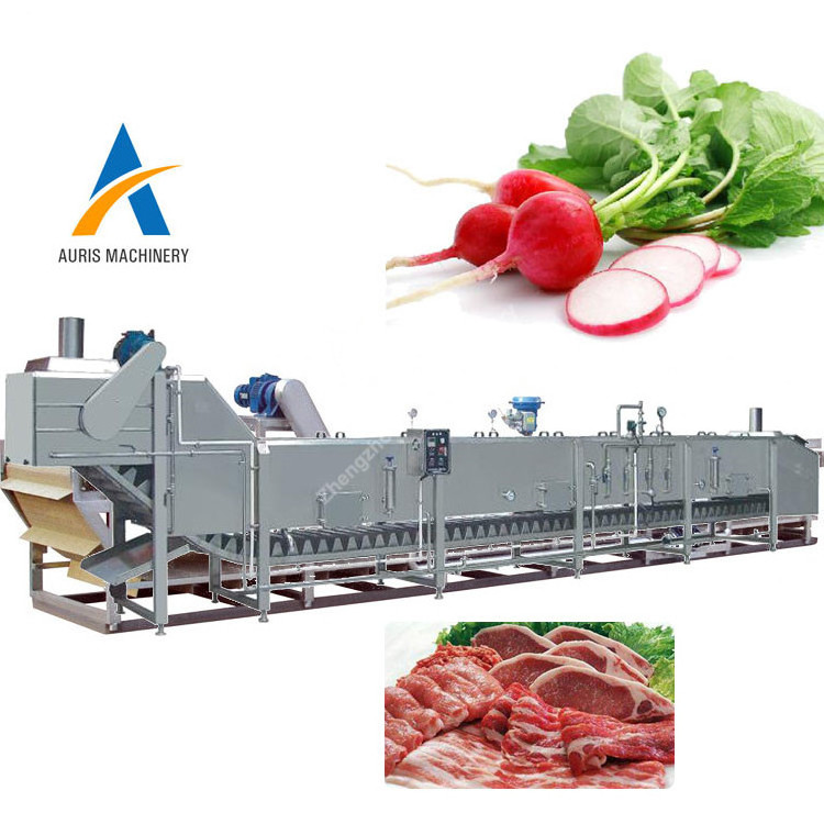 fruit ginger vegetable blanching machine