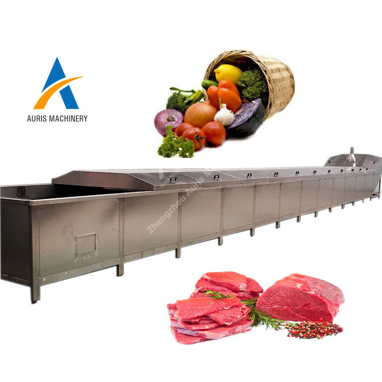 fruit ginger vegetable blanching machine