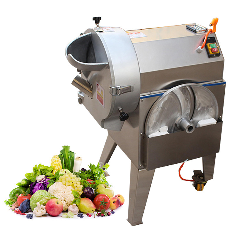 Automatic vegetable shred Single head cut machine slicer produce large power Potato mincer thin cutting shredder