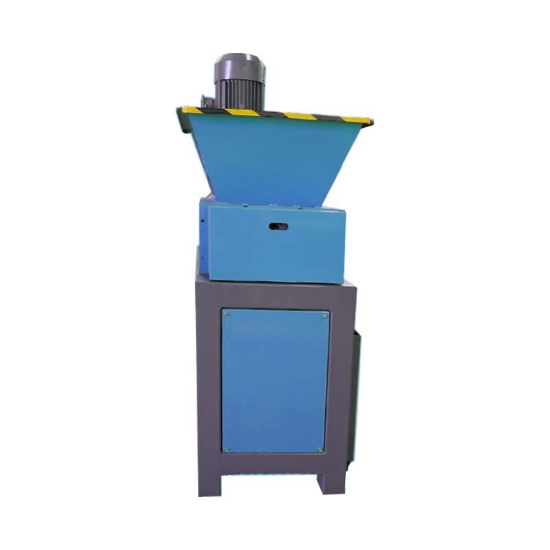 Small Plastic Shredder Machine Plastic Recycling Recycling Mini Double Shaft Garbage Scrap Crusher Shredder 300 Model Metal