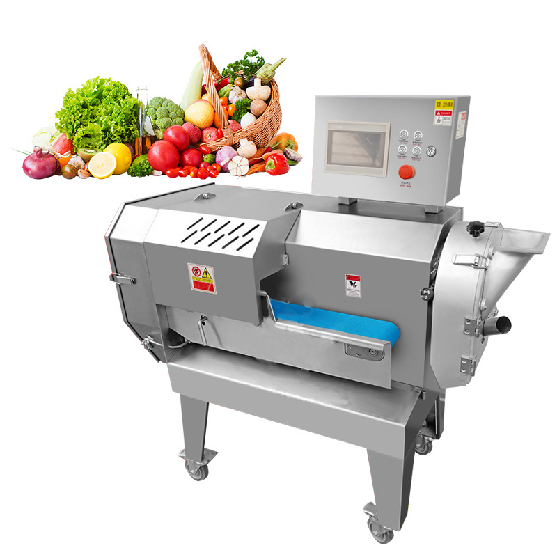 Automatic vegetable shred Single head cut machine slicer produce large power Potato mincer thin cutting shredder