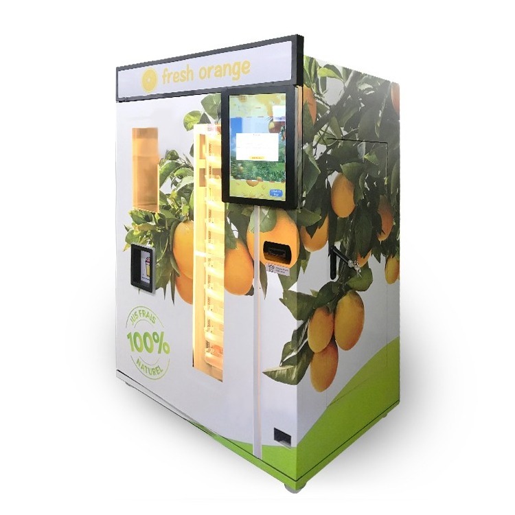 Customized Vending Machines for Orange Juice Price Fresh Orange Juice Making Machine