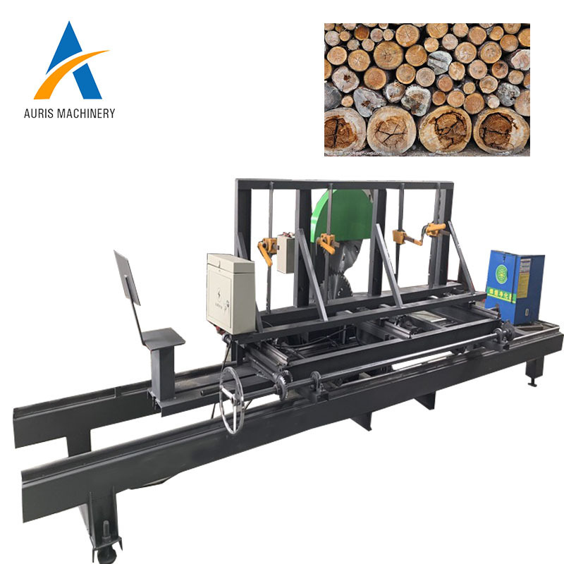 Log saw mobile wood cutting machinery firewood log sliding table saw log wood saw cutting machine saw cut diameter of a log