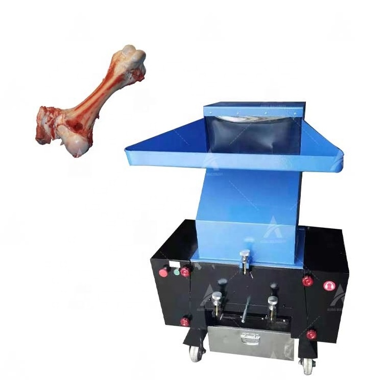 Efficient animal bone meat grinder machine pig beef sheep bone crushing machine