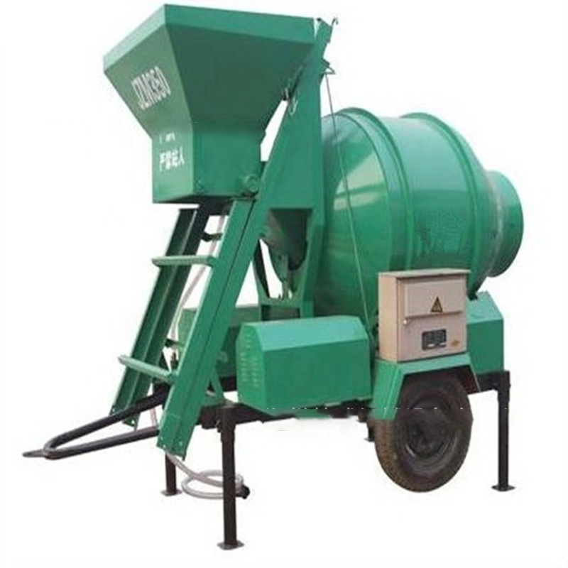 New Design Auto-feeding Concrete Drum Mixer Cement Mixing Machine