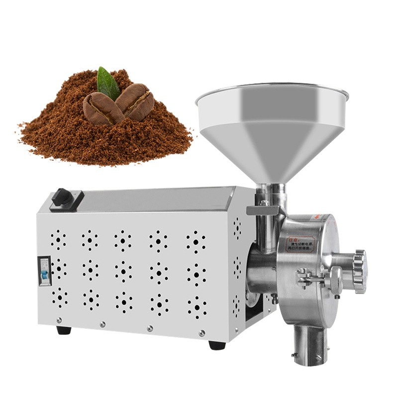 Desktop Beans And Grains Grinder Machine Automatic Food Rice Flour Corn Salt Powder Mill Grinding Grinder Machine coffee grinder