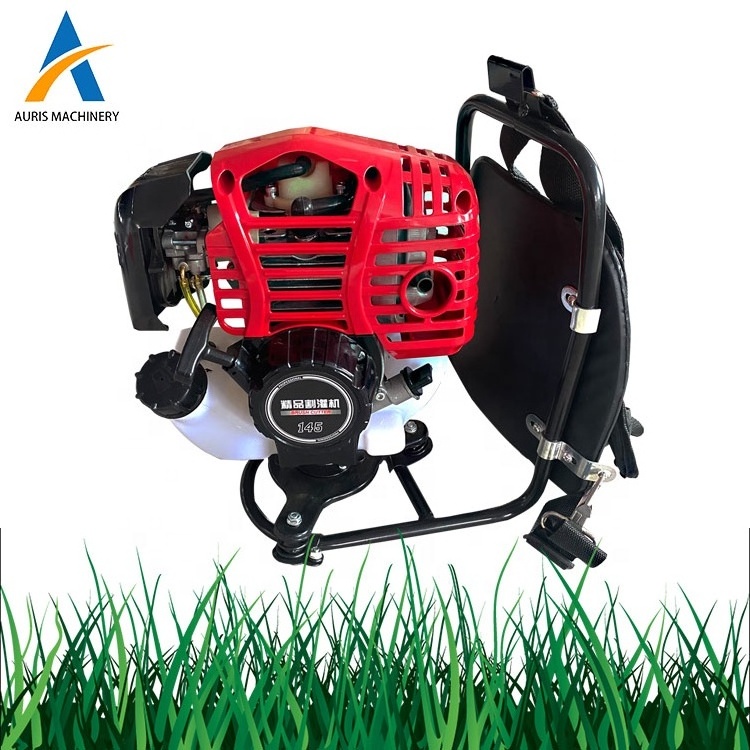 small backpack gasoline engine grass weeder weeding machine