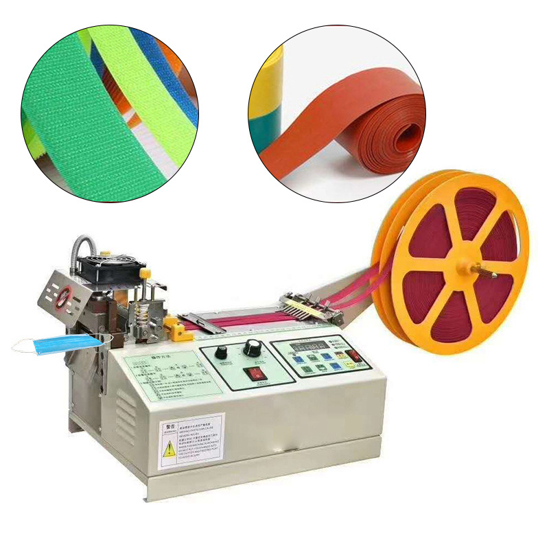 Hot cutter for shoelace Belt Bag band Braided tape Ribbon Zipper Cutting Machine