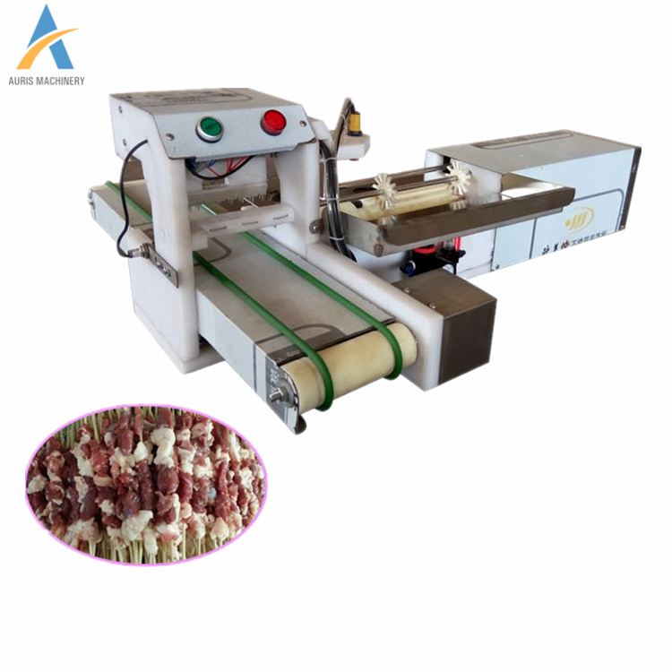 Multifunction Meat Wearing String Machine Meat Kebab Souvlaki Skewer Machine