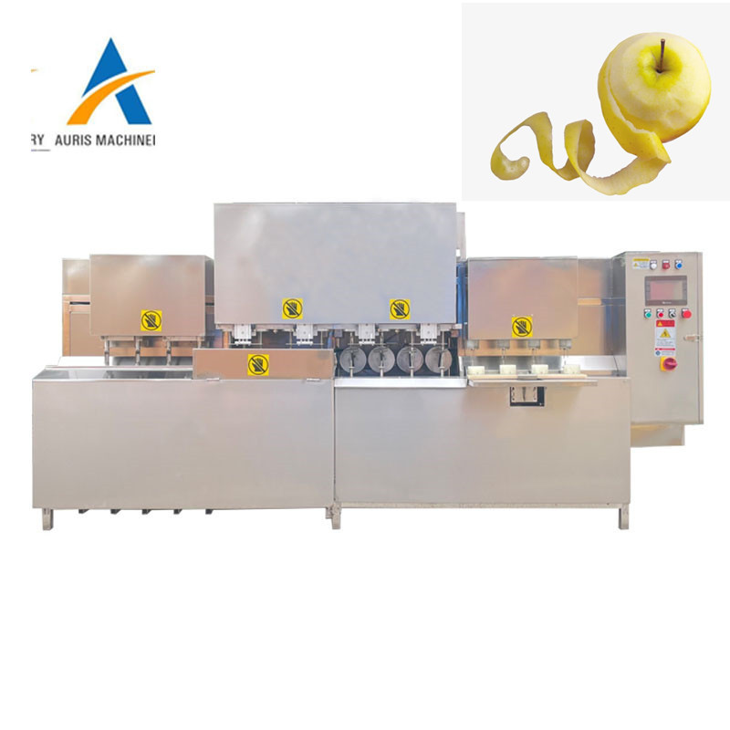 Multifunctional apple orange peeling coring slicing pear peach peeler dicer fruit skin separating machine