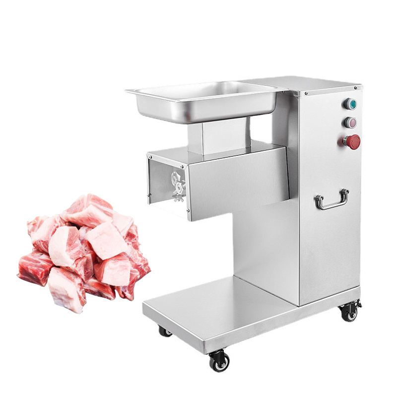 Automatic Fresh Meat Slicer Vegetable Shredder Pork Cutter Beef Dicer Meat Shredding Cutting Machine