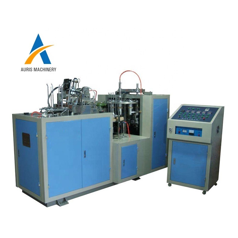 double PE coated coffee paper cup machine ,semi automatic paper cup machine