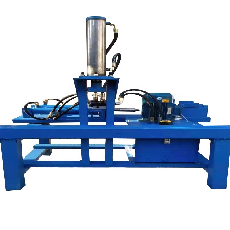 Easy to operate scaffold steel pipe machine coil buckle straightening maintenance machine