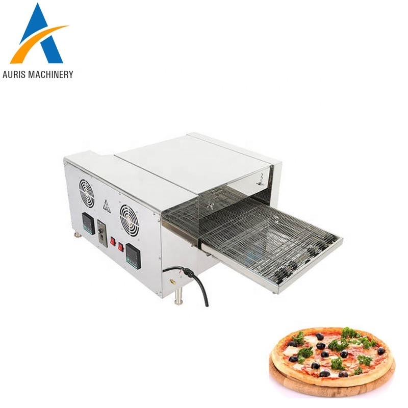 Italian conveyor belt baking oven used bakery gas portable pizza oven