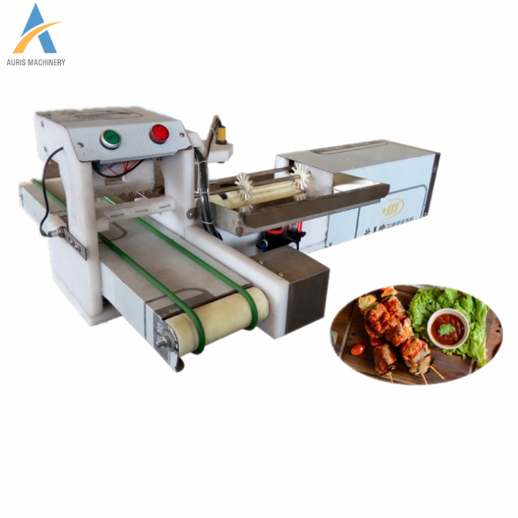 Multifunction Meat Wearing String Machine Meat Kebab Souvlaki Skewer Machine