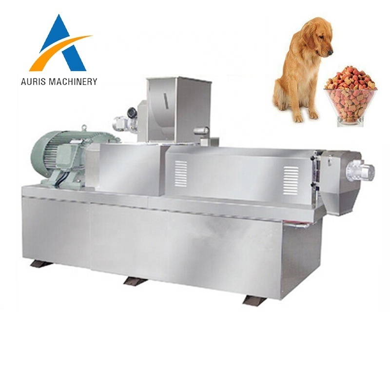 Animal Pet Food Production Line Dog Food Extruder Machine Fish Feed Making Machinery  Processing Line