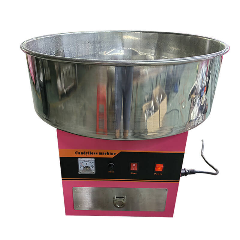 Pink Blue Candy Floss Machine Professional Cotton Candy Machine