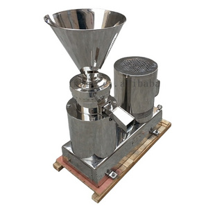 Food Chilli Peanut Butter Colloid Mill For Nuts other nuts processing machines