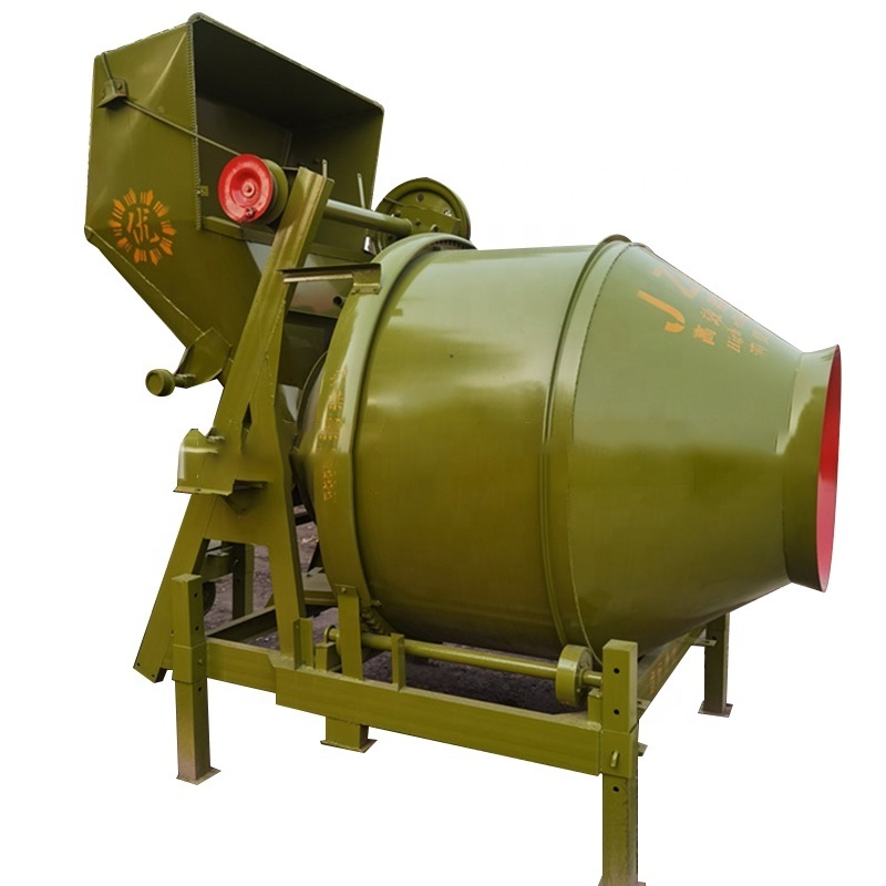 New Design Auto-feeding Concrete Drum Mixer Cement Mixing Machine