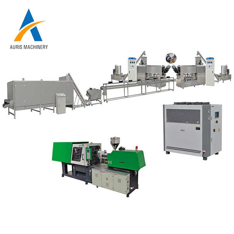 Automatic Pet Dried Food Automatic Microwave Drying Production Line