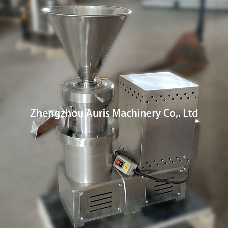 Food Chilli Peanut Butter Colloid Mill For Nuts other nuts processing machines